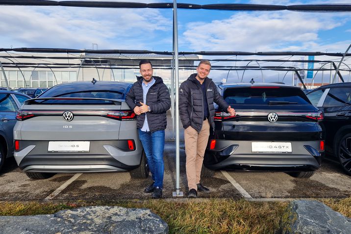 Junge Volkswagen